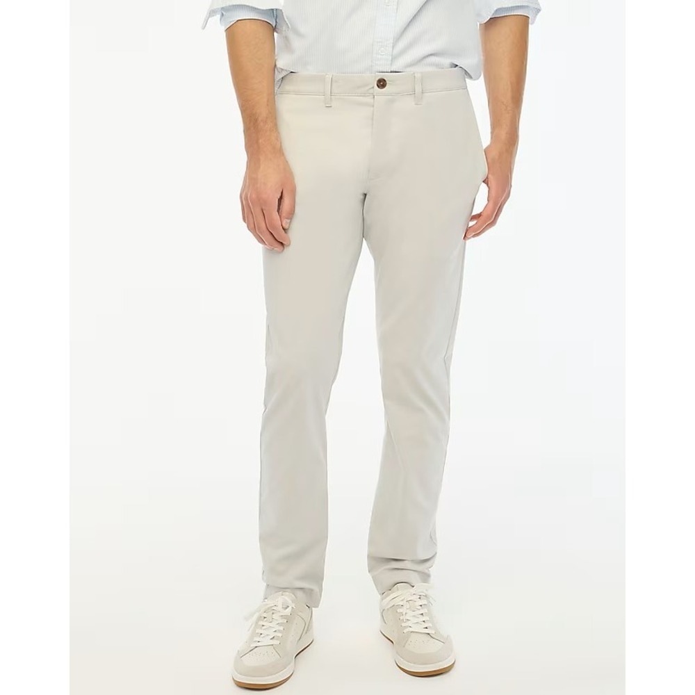 J.Crew Slim-fit TruTemp365®‎ chino pant 34 X 34 Stone NWT
